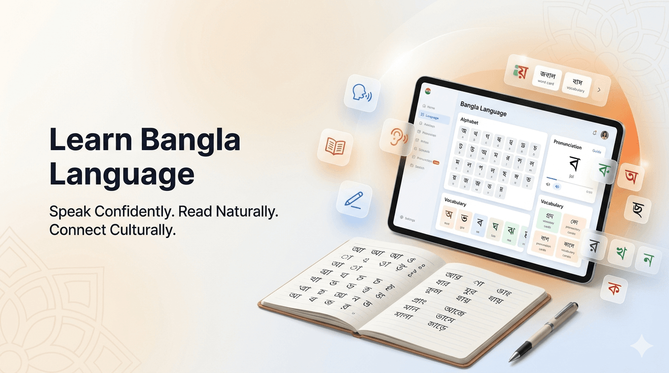 Learn Bangla Language (From Basics to Fluent Communication)